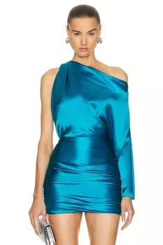 Топ The Sei One Sleeve Drape, цвет Lake