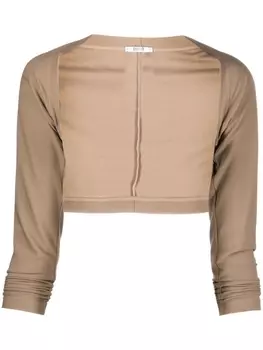 Топ The Shrug из джерси Wolford, коричневый