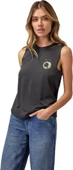 Топ The Unexpected Muscle Tank Spiritual Gangster, цвет Vintage Black