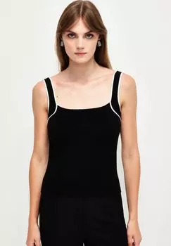 Топ THICK STRAP ATHLETE adL, цвет black