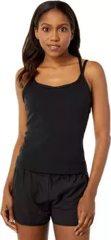 Топ THRIVE SOCIETE Long Double Strap Cami, черный