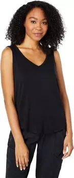 Топ THRIVE SOCIETE Sport V-Neck Tank, черный