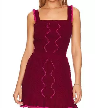 Топ Тианна в Лулу Amanda Uprichard, цвет lulu