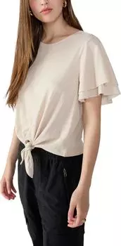 Топ Tied Together Forever Sanctuary, цвет Toasted Marshmallow