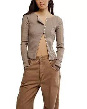 Топ Tilly Free People, серый