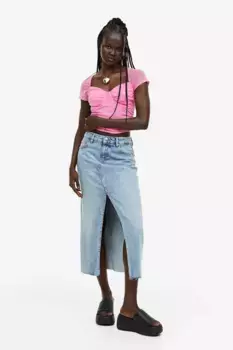 Топ типа бюстье с комплектами H&M, розовый
