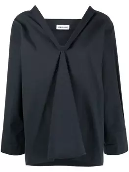 Топ Tipping Point с драпировкой Low Classic, синий