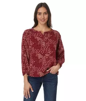 Топ Toad&Co Manzana Long, цвет Berry Floral Print