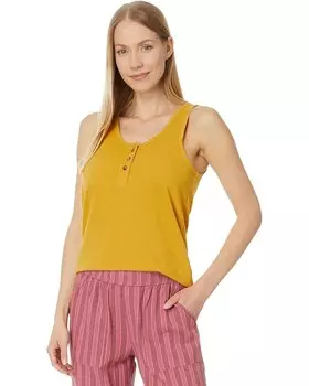 Топ Toad&Co Piru Henley Tank, цвет Pollen