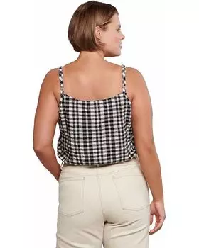 Топ Toad&Co Samba Wave Tank Top, цвет Salt Gingham