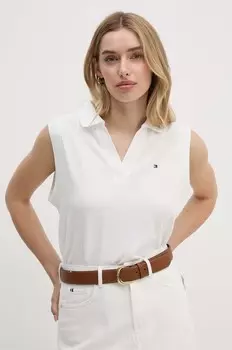 Топ Tommy Hilfiger, белый