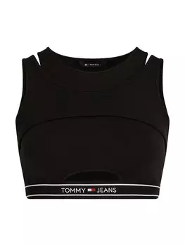 Топ Tommy Hilfiger, черный