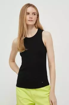 Топ Tommy Hilfiger, черный
