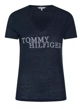 Топ Tommy Hilfiger, синий