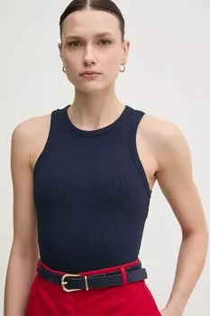 Топ Tommy Hilfiger, темно-синий