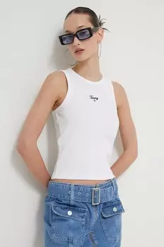 Топ Tommy Jeans, белый