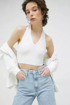 Топ Tommy Jeans, белый