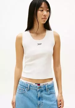 Топ Tommy Jeans, белый