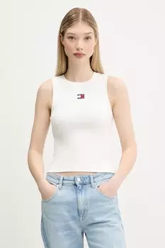 Топ Tommy Jeans, белый