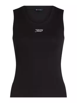 Топ Tommy Jeans, черный