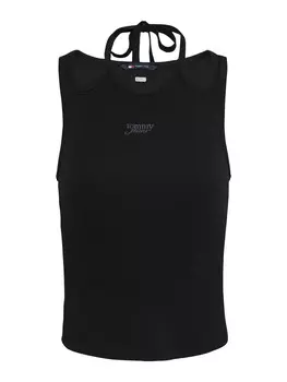Топ Tommy Jeans, черный