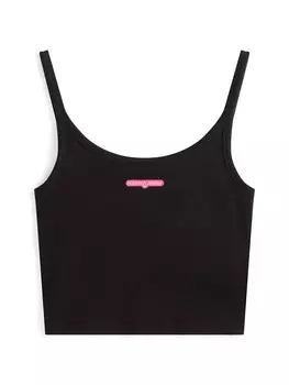 Топ Tommy Jeans, черный