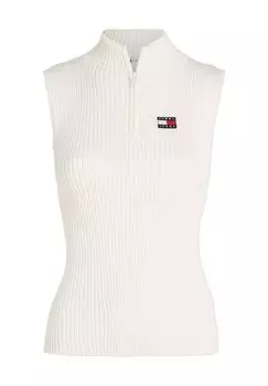 Топ TOMMY Jeans, цвет Ybh Ancient White
