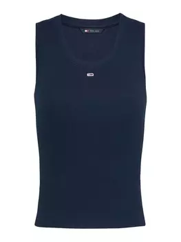 Топ Tommy Jeans Essential, ночной синий