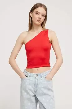 Топ Tommy Jeans, красный