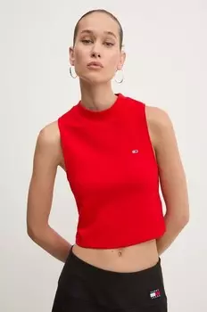 Топ Tommy Jeans, красный