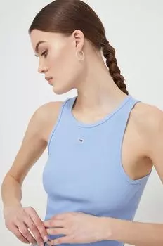 Топ Tommy Jeans, синий
