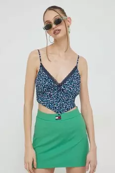 Топ Tommy Jeans, синий