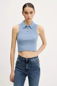 Топ Tommy Jeans, синий