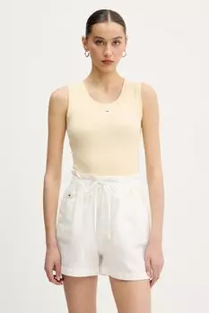 Топ Tommy Jeans, желтый