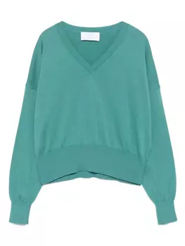 Топ тонкой вязки Daniele Fiesoli, зеленый