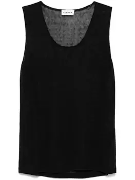 Топ тонкой вязки PAROSH P.A.R.O.S.H., черный