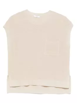 Топ тонкой вязки Peserico, нейтральный