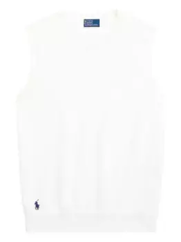 Топ тонкой вязки POLO RALPH LAUREN, белый
