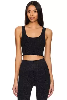 Топ-Топ amor shimmer Spiritual Gangster, черный