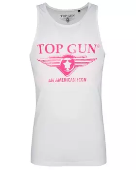 Топ Top Gun PRAY, белый