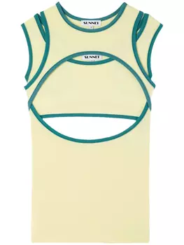 Топ-топ Sunnei stretch, желтый