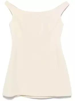 Топ TOTEME с закругленными плечами, желтый