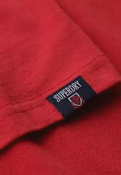 Топ TRACK FIELD ATHLETIC GRAPHIC Superdry, красный