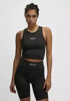 Топ TRAINING HALO, цвет raven