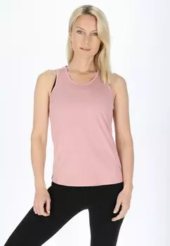 Топ TRAINING SINGLET X-Trail, цвет dusty rose melange