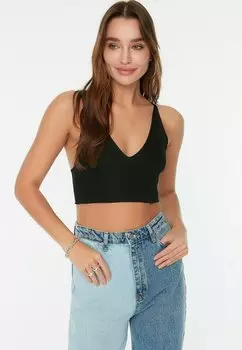 Топ Trendyol, черный