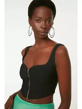 Топ trendyol Top, черный