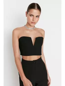 Топ trendyol Top, черный