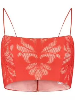 Топ Trini Silvia Tcherassi, красный