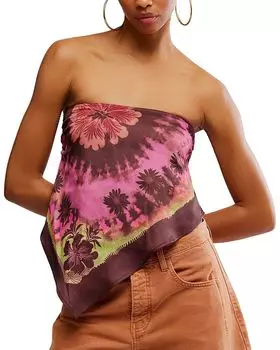 Топ-труба Better Than That Free People, мультиколор